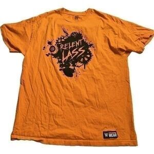 WWE Becky Lynch Relent-Lass Authentic Wear Pro‎ Wrestling Shirt - Size: XL